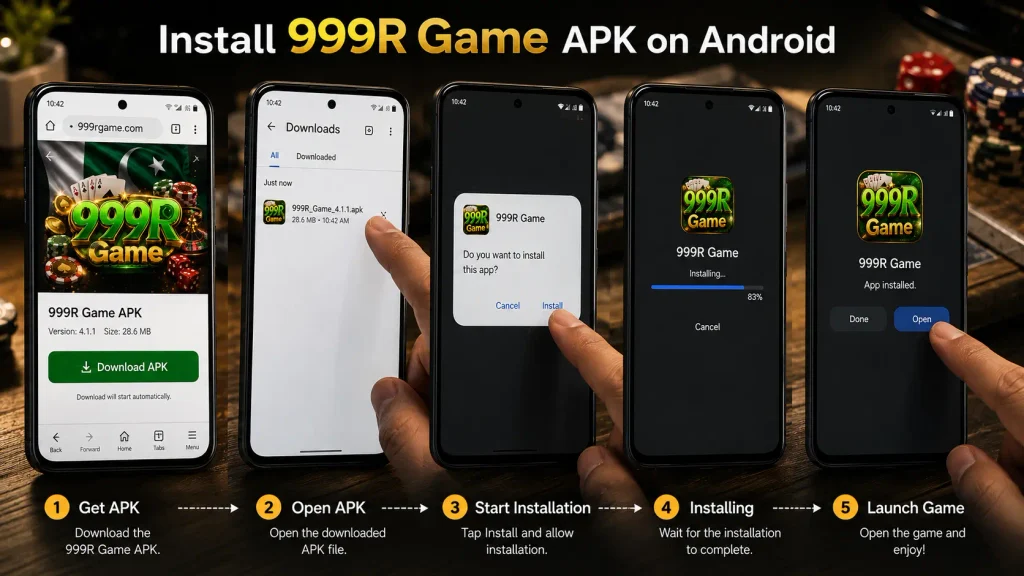 999r game apk download official page steps