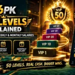 666PK VIP Levels explained with all 50 ranks, weekly salary and monthly salary