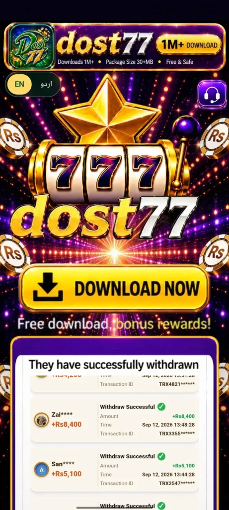 Dost77 game  APK Download and Installation