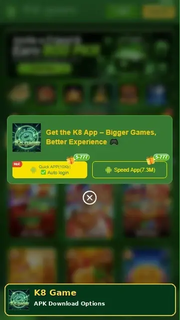 How to Download and Install K8 Game APK