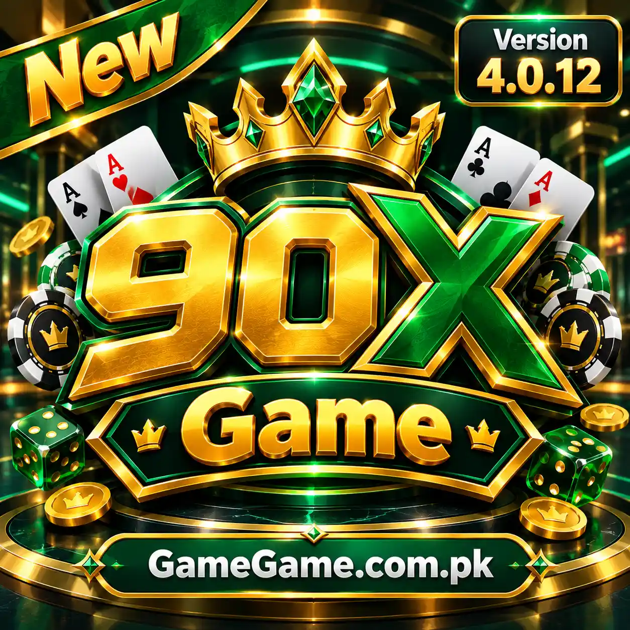 90X GAME OFFICIAL LOGO