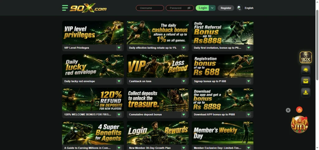 90x Game Bonuses and Rewards