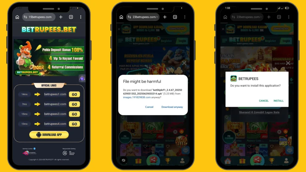 Download the BetRupees APK